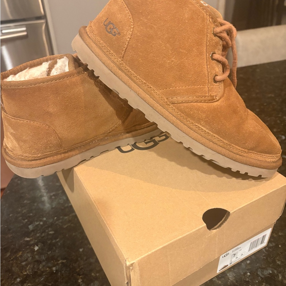 UGG Tan Suede Boots gently used
